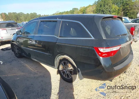 2011 Honda Odyssey Ex-L from USA, damaged, VIN 5FNRL5H69BB035452